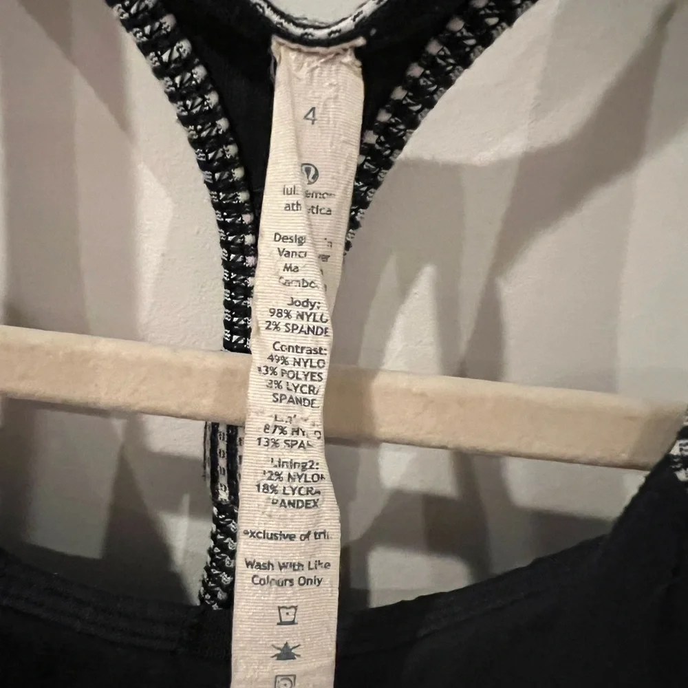 Lululemon Practice Freely Tank | Inkwell | Size 4